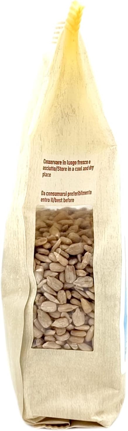 Oltresole, Semi di Girasole Decorticati Biologici 1 Kg, Semi Oleosi Bio Crudi, Sgusciati, Non Tostati e Non Salati, Ricchi di Fibre e Nutrienti, Confezione Ideale per Famiglie - immagine 13