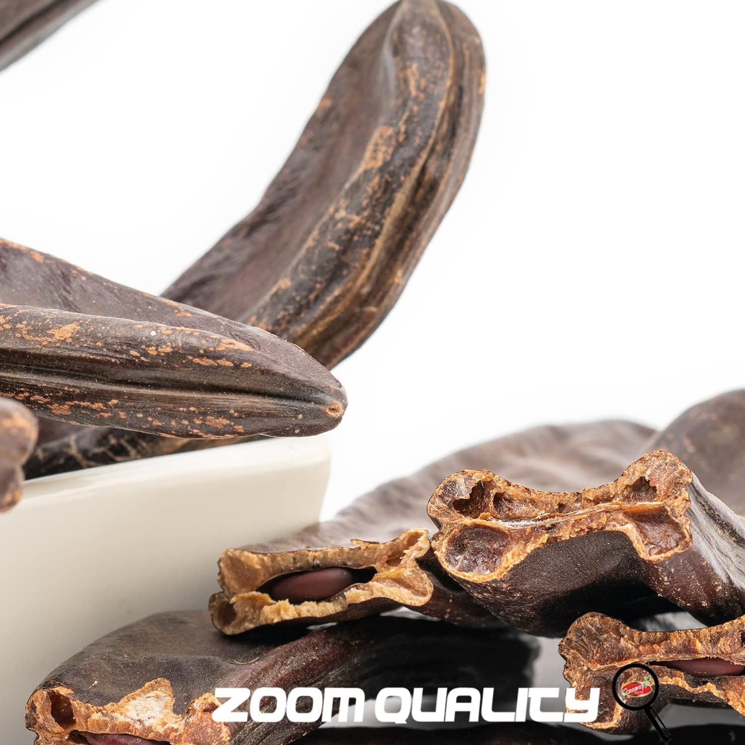 Carrube secche ITALIANE disidratate da 1kg - pronte da mangiare e carnose - intere - naturali - SORRENTINO - immagine 3