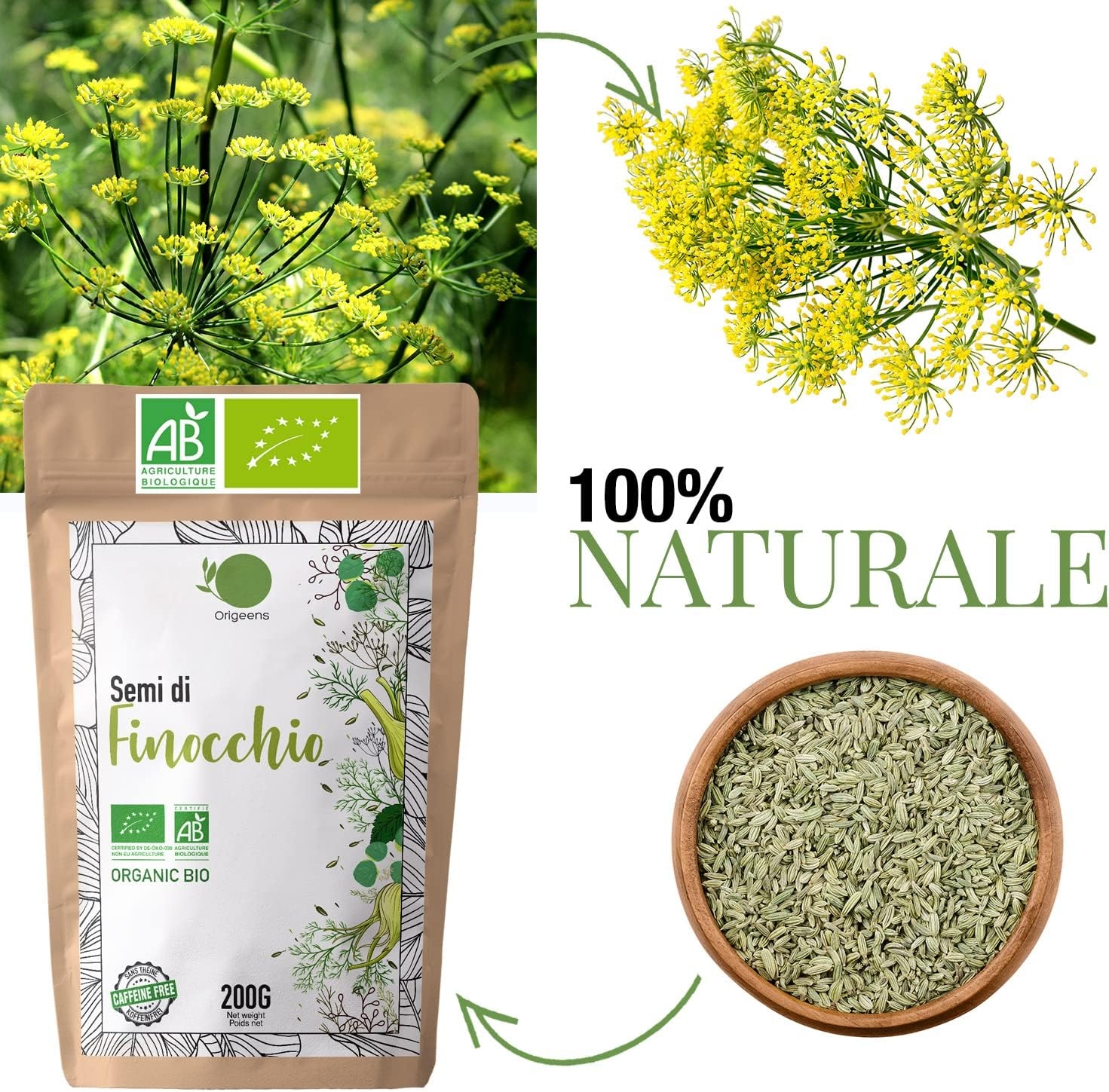 ORIGEENS Tisana Foglie Lampone BIO 200g | Red Raspberry Leaf Tea | Cura del benessere, Infusi e Tisane per Maternita e Gravidanza, Dolori Mestruali - immagine 13