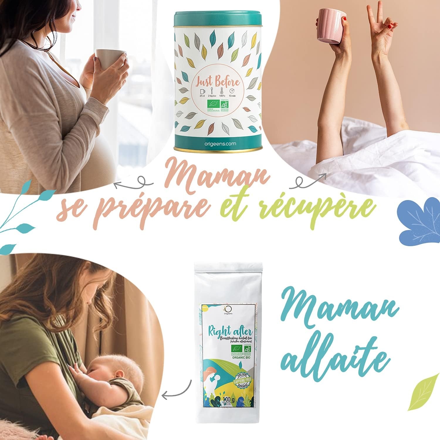 ORIGEENS Tisana Foglie Lampone BIO 200g | Red Raspberry Leaf Tea | Cura del benessere, Infusi e Tisane per Maternita e Gravidanza, Dolori Mestruali - immagine 24