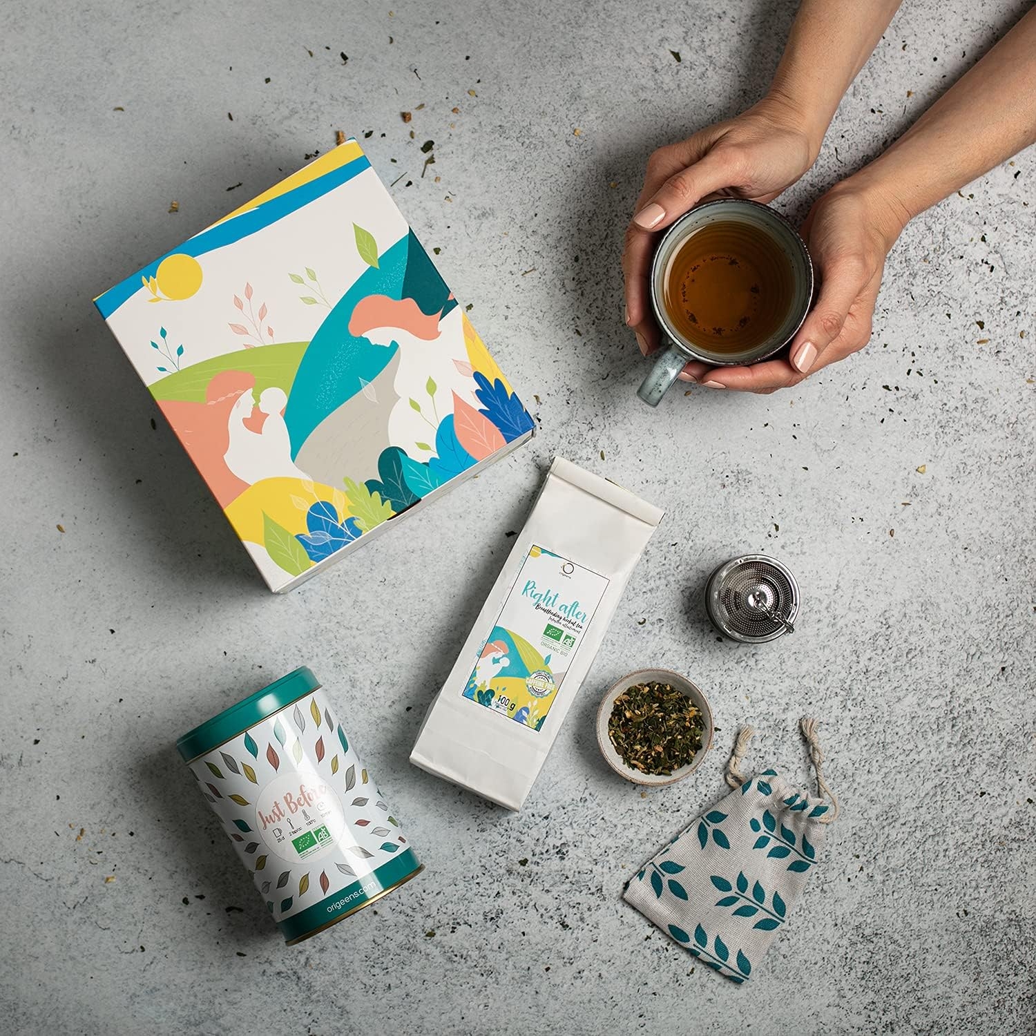 ORIGEENS Tisana Foglie Lampone BIO 200g | Red Raspberry Leaf Tea | Cura del benessere, Infusi e Tisane per Maternita e Gravidanza, Dolori Mestruali - immagine 25