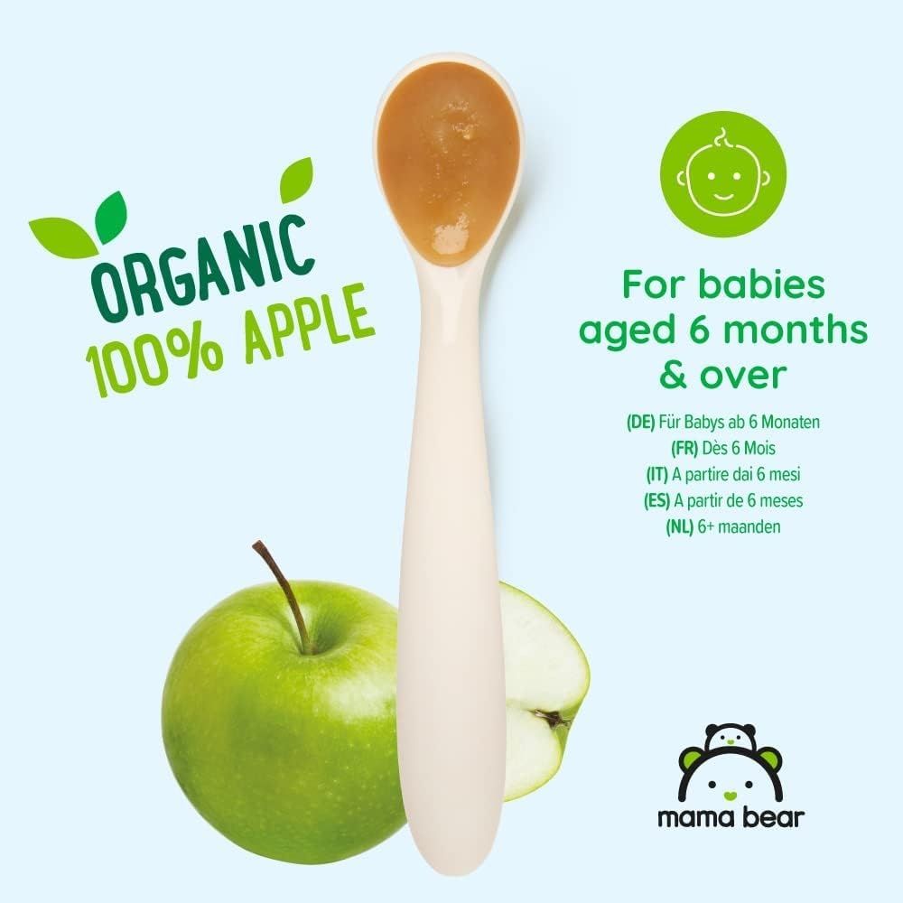 Marchio Amazon - Mama Bear Pouch Purea di mela, banana e fragola biologica, vegetariano, 90g, Confezione da 6 - immagine 38