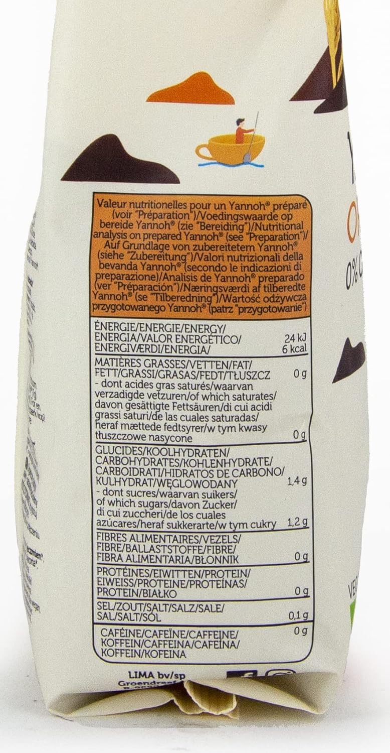 Lima Yannoh Filtro Originale per Moka Biologica - Senza Caffeina Yannoh Originale - Biologico e Adatto ai Vegani - 500g - immagine 10
