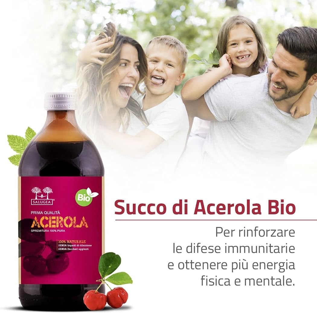 Salugea SUCCO DI NONI BIO - 100% Puro e Naturale - Integratore tonico energizzante - 500 ml - Noni biologico (Morinda citrifolia L.) succo del frutto 100% puro, aumenta l'energia - immagine 14
