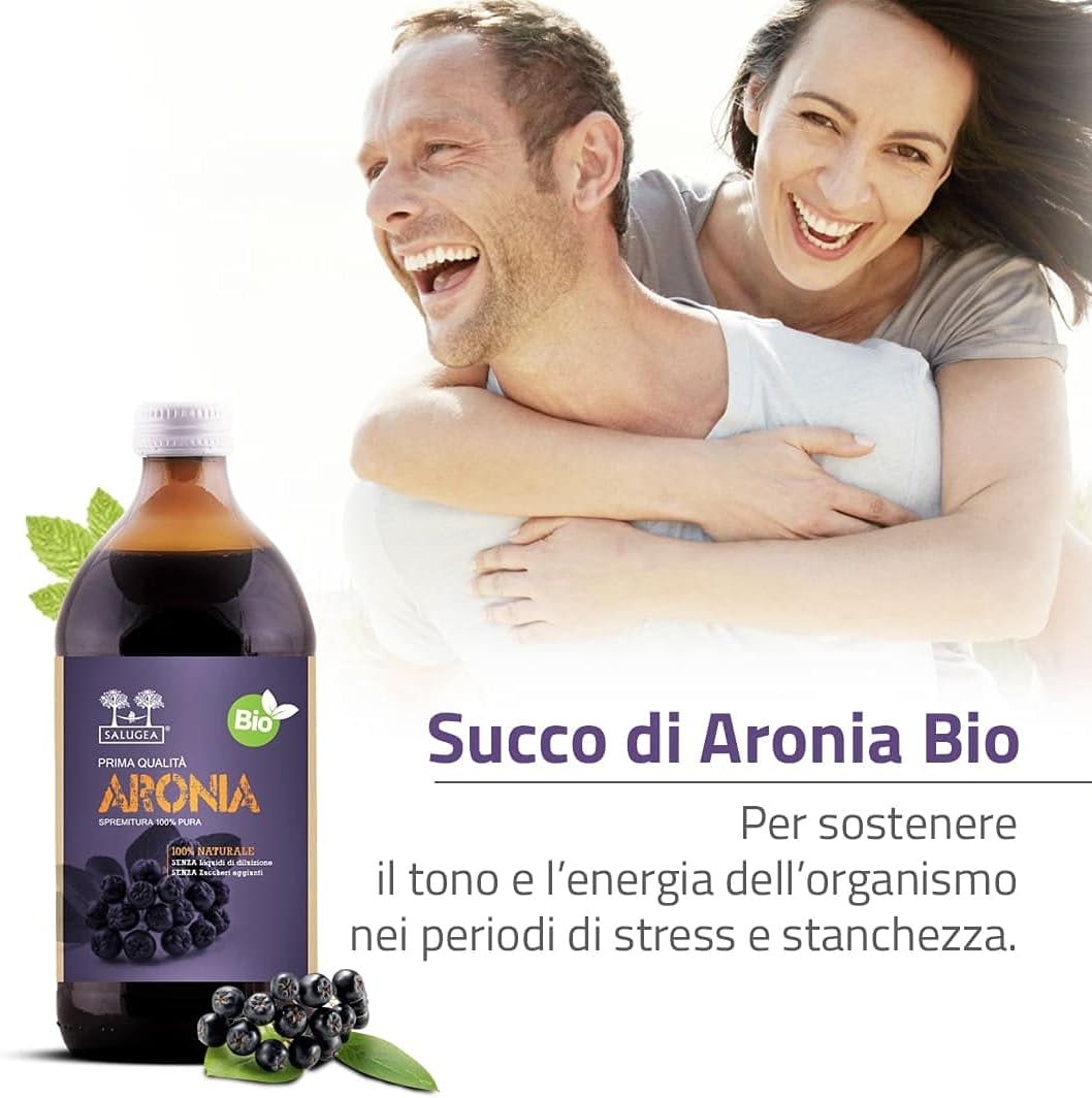 Salugea SUCCO DI NONI BIO - 100% Puro e Naturale - Integratore tonico energizzante - 500 ml - Noni biologico (Morinda citrifolia L.) succo del frutto 100% puro, aumenta l'energia - immagine 22