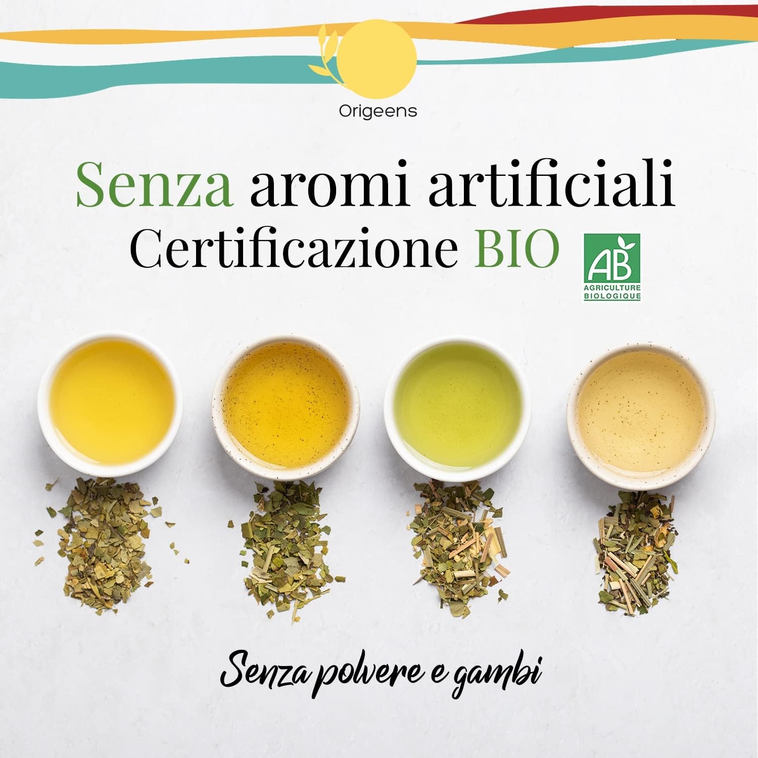 ORIGEENS COFANETTO MATE BIO x4 | La selvaggia - La fruttata - La tonica - La fresca | Yerba mate Bio 4x80gr | Set mate, Idea regalo - immagine 6