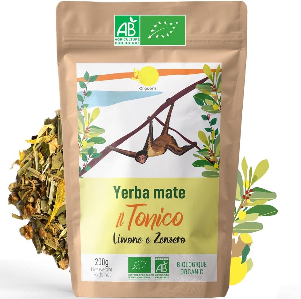 ORIGEENS COFANETTO MATE BIO x4 | La selvaggia - La fruttata - La tonica - La fresca | Yerba mate Bio 4x80gr | Set mate, Idea regalo - immagine 23