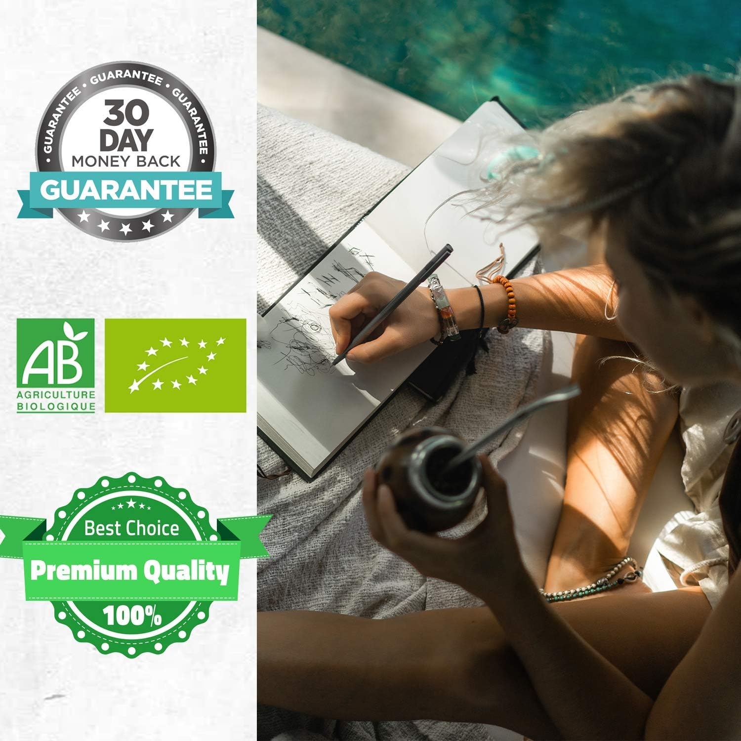 ORIGEENS COFANETTO MATE BIO x4 | La selvaggia - La fruttata - La tonica - La fresca | Yerba mate Bio 4x80gr | Set mate, Idea regalo - immagine 43