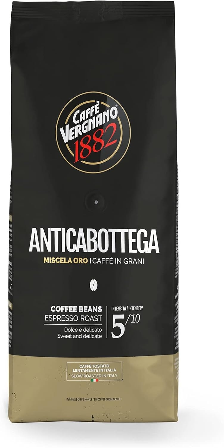 Caffè Vergnano 1882 Caffè in Grani 100% Arabica Bio- 1 confezione da 1 Kg - immagine 18