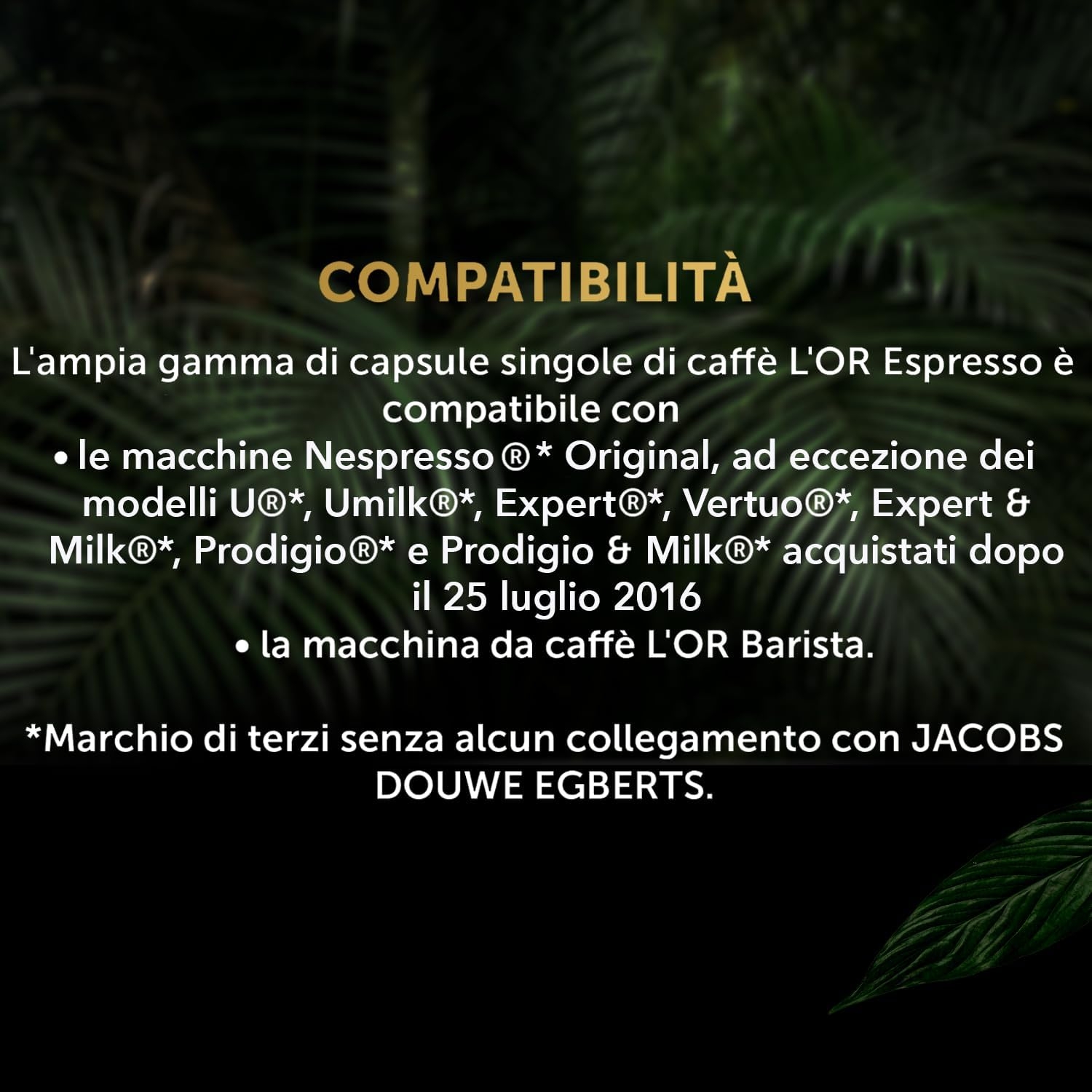 L'Or - Capsule Caffè Espresso Bio Organic - 100 Capsule in Alluminio - Intensità 9 - Compatibili con Macchine Nespresso - 10 Confezioni da 10 Capsule - immagine 5