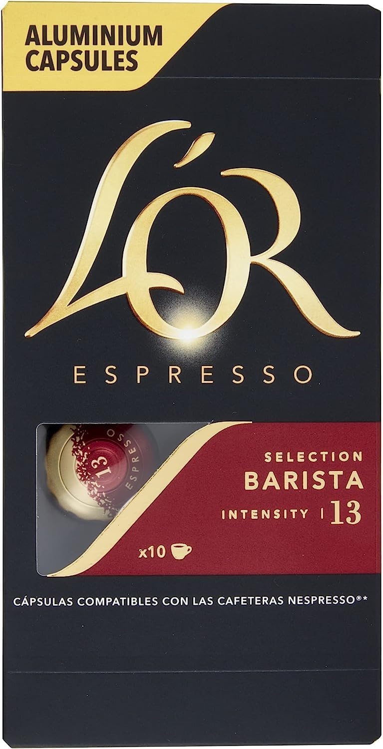 L'Or - Capsule Caffè Espresso Bio Organic - 100 Capsule in Alluminio - Intensità 9 - Compatibili con Macchine Nespresso - 10 Confezioni da 10 Capsule - immagine 18