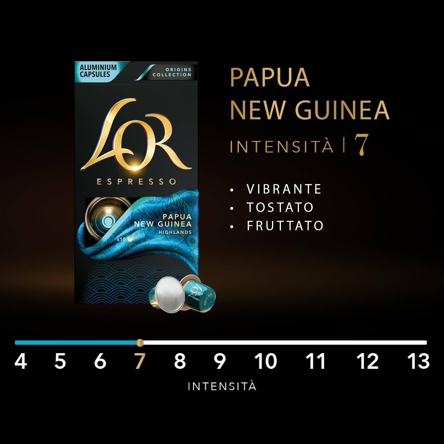 L'Or - Capsule Caffè Espresso Bio Organic - 100 Capsule in Alluminio - Intensità 9 - Compatibili con Macchine Nespresso - 10 Confezioni da 10 Capsule - immagine 24