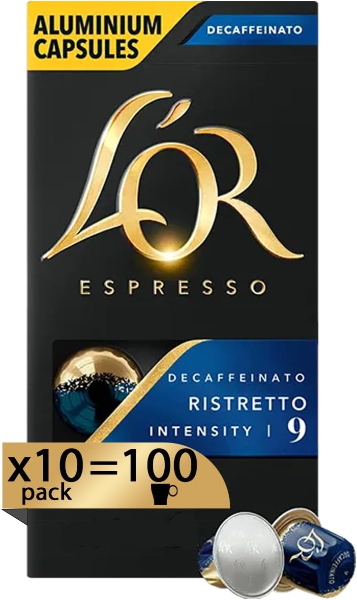 L'Or - Capsule Caffè Espresso Bio Organic - 100 Capsule in Alluminio - Intensità 9 - Compatibili con Macchine Nespresso - 10 Confezioni da 10 Capsule - immagine 32