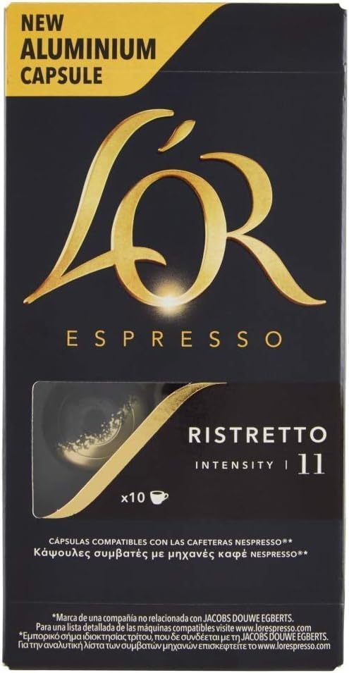 L'Or - Capsule Caffè Espresso Bio Organic - 100 Capsule in Alluminio - Intensità 9 - Compatibili con Macchine Nespresso - 10 Confezioni da 10 Capsule - immagine 41