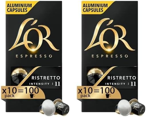 L'Or - Capsule Caffè Espresso Bio Organic - 100 Capsule in Alluminio - Intensità 9 - Compatibili con Macchine Nespresso - 10 Confezioni da 10 Capsule - immagine 42