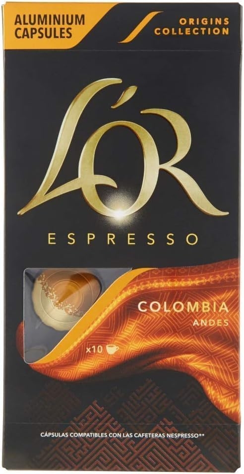 L'Or - Capsule Caffè Espresso Bio Organic - 100 Capsule in Alluminio - Intensità 9 - Compatibili con Macchine Nespresso - 10 Confezioni da 10 Capsule - immagine 54