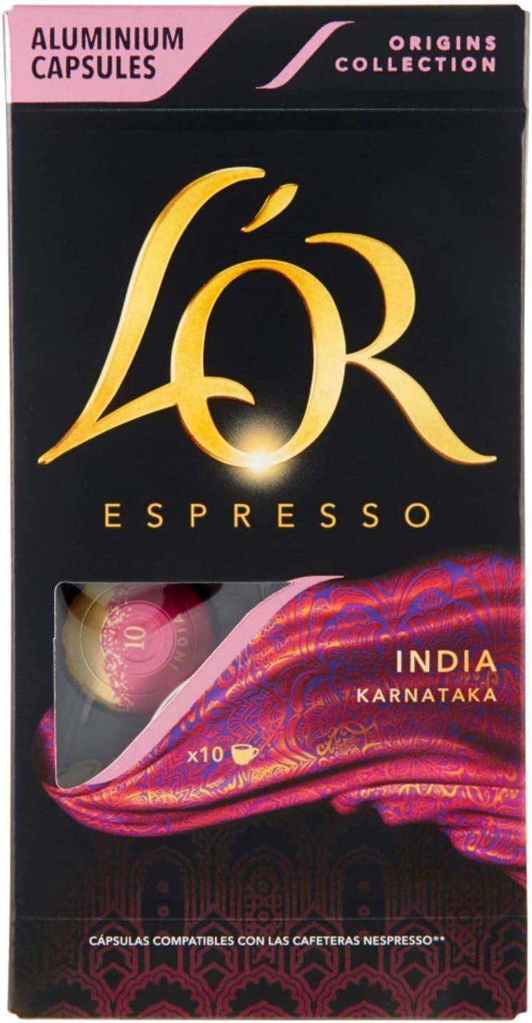L'Or - Capsule Caffè Espresso Bio Organic - 100 Capsule in Alluminio - Intensità 9 - Compatibili con Macchine Nespresso - 10 Confezioni da 10 Capsule - immagine 59