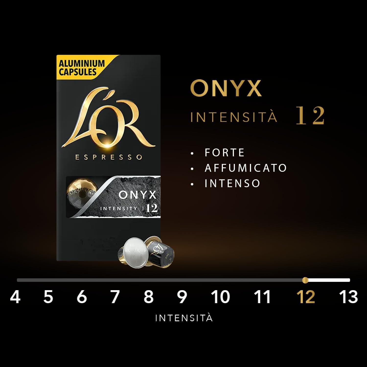 L'Or - Capsule Caffè Espresso Bio Organic - 100 Capsule in Alluminio - Intensità 9 - Compatibili con Macchine Nespresso - 10 Confezioni da 10 Capsule - immagine 62