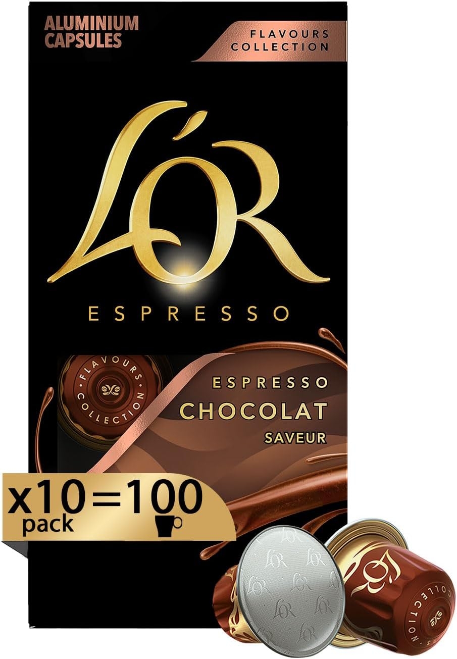 L'Or - Capsule Caffè Espresso Bio Organic - 100 Capsule in Alluminio - Intensità 9 - Compatibili con Macchine Nespresso - 10 Confezioni da 10 Capsule - immagine 70