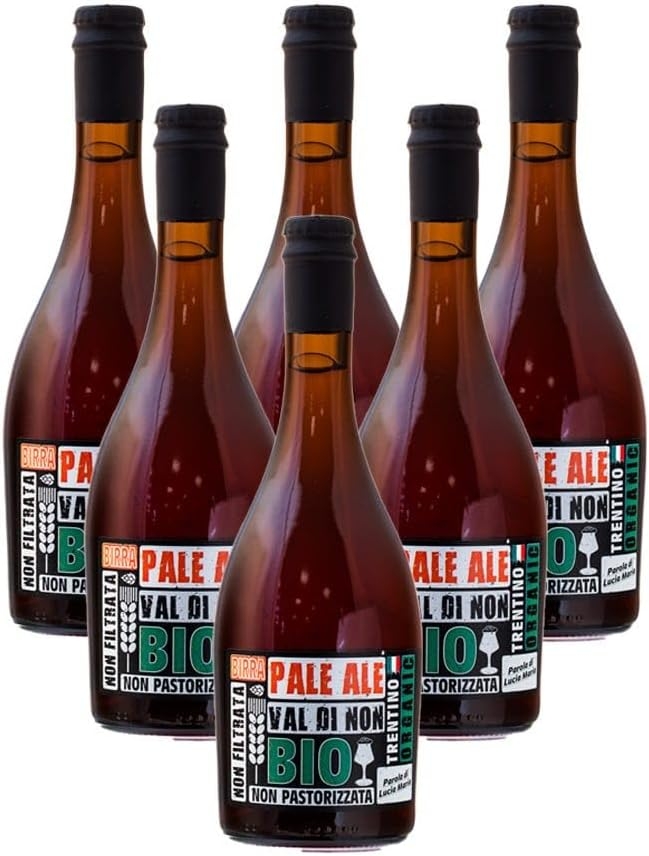 Conf. 6 Birra Artigianale Bio Pale AleVal di Non 50 cl | Lucia Maria Melchiori