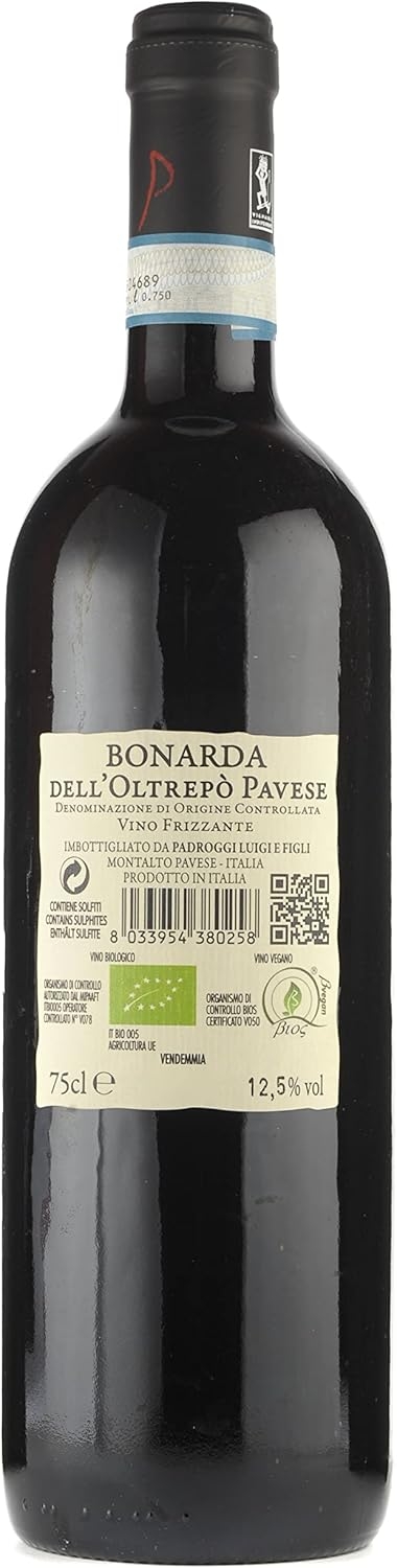 Padroggi Bonarda Oltrepo' Pavese biologico “La piotta” Doc - 750 ML - immagine 2