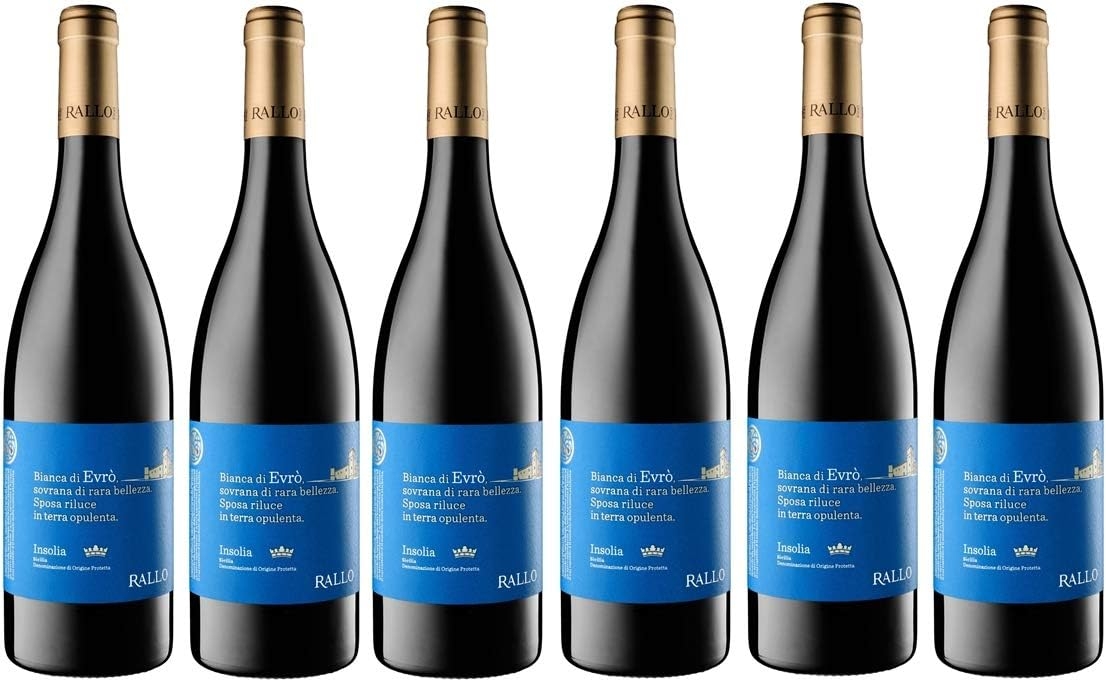 Sicilia Bedda - Vino Bianco Biologico Insolia BIANCA DI EVRO' Sicilia Doc - RALLO - 75 Cl (1 Bottiglia) - immagine 5