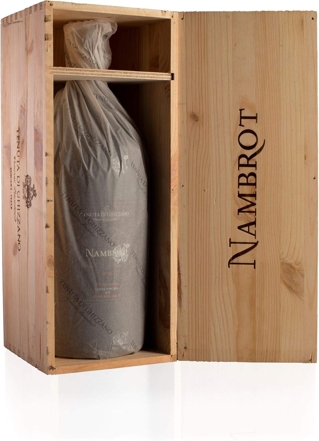 Tenuta di Ghizzano - Nambrot - Vino Rosso Biologico Costa Toscana IGT - Pluripremiato Vino Dedicato al Cavaliere Franco Nambrot di Carlo Magno - Bottiglia 0,75 Litri - immagine 4