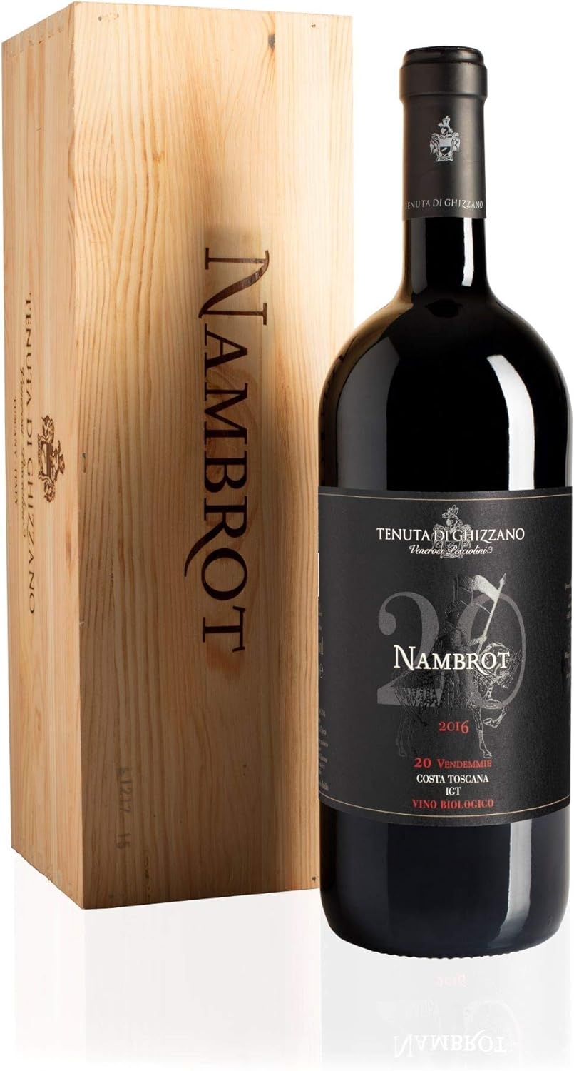 Tenuta di Ghizzano - Nambrot - Vino Rosso Biologico Costa Toscana IGT - Pluripremiato Vino Dedicato al Cavaliere Franco Nambrot di Carlo Magno - Bottiglia 0,75 Litri - immagine 7