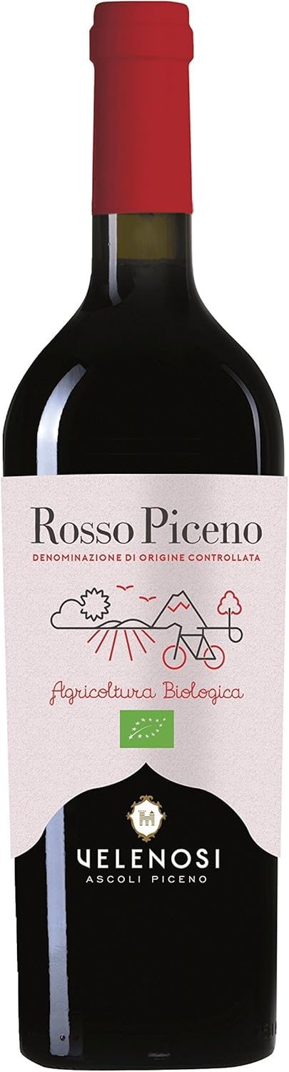 Rosso Piceno DOC vino biologico Velenosi (6 bottiglie 75 cl.) - immagine 2