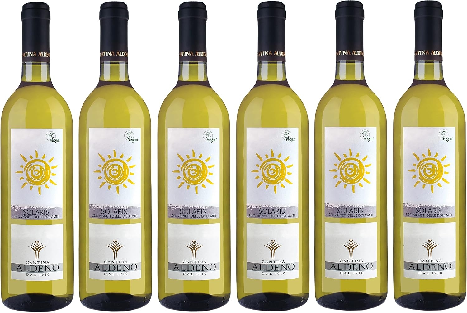 Confezione 6 bottiglie GEWURZTRAMINER Bio Vegan | Vino Bianco Trentino DOC | Cantina Aldeno - Linea BIO VEGANA (Gewurztraminer) - immagine 5