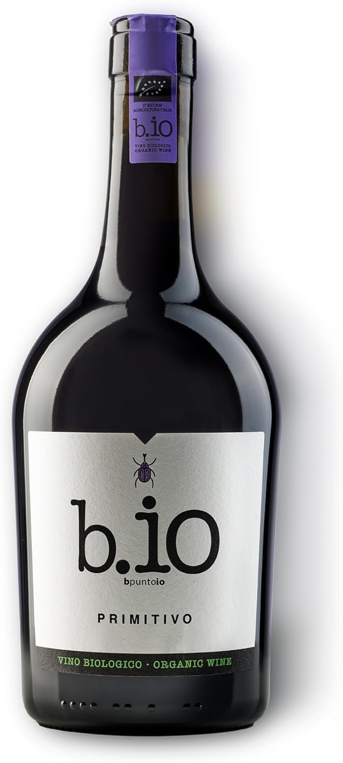 b.io bpuntoio Puglia Igp Primitivo vino biologico