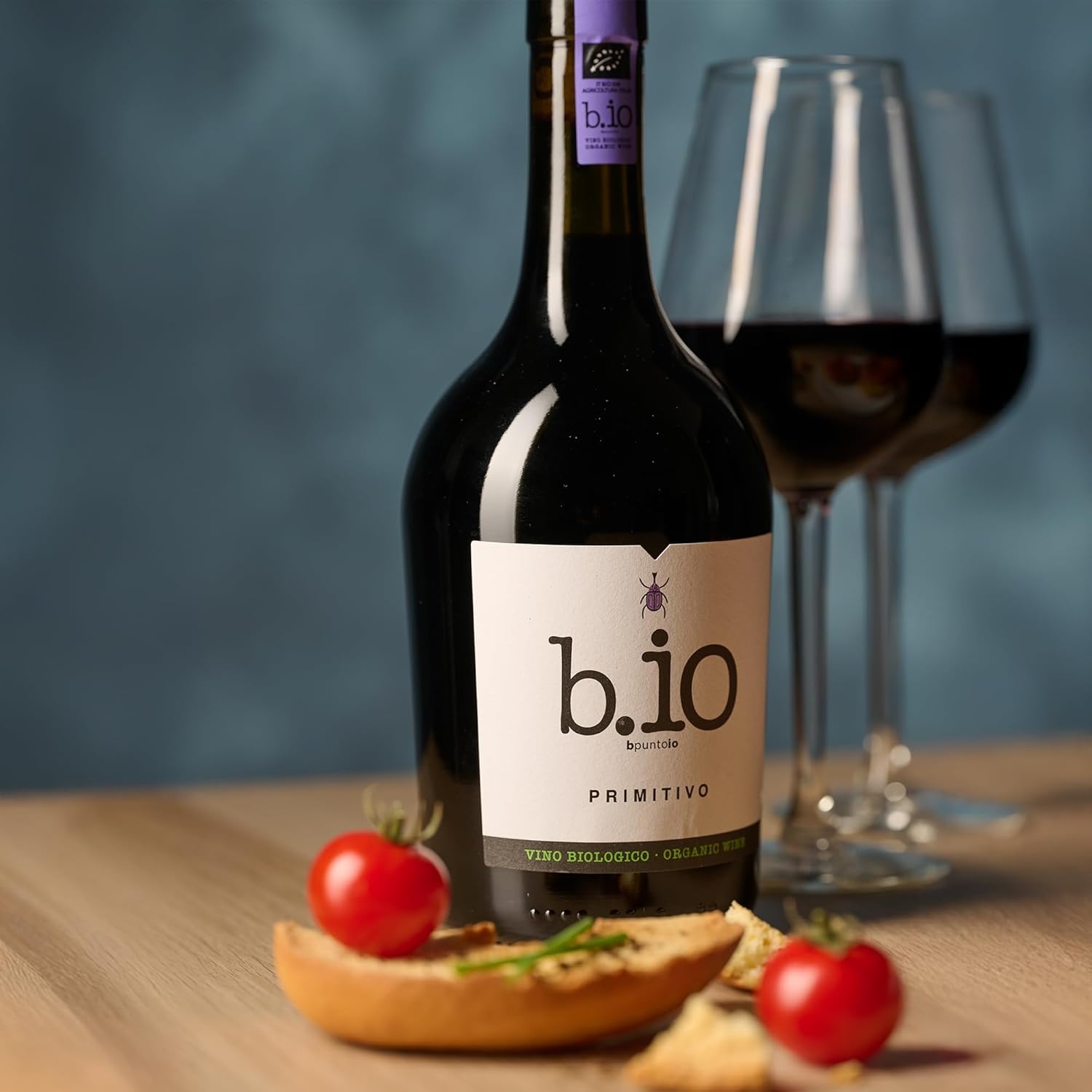 b.io bpuntoio Puglia Igp Primitivo vino biologico - immagine 3