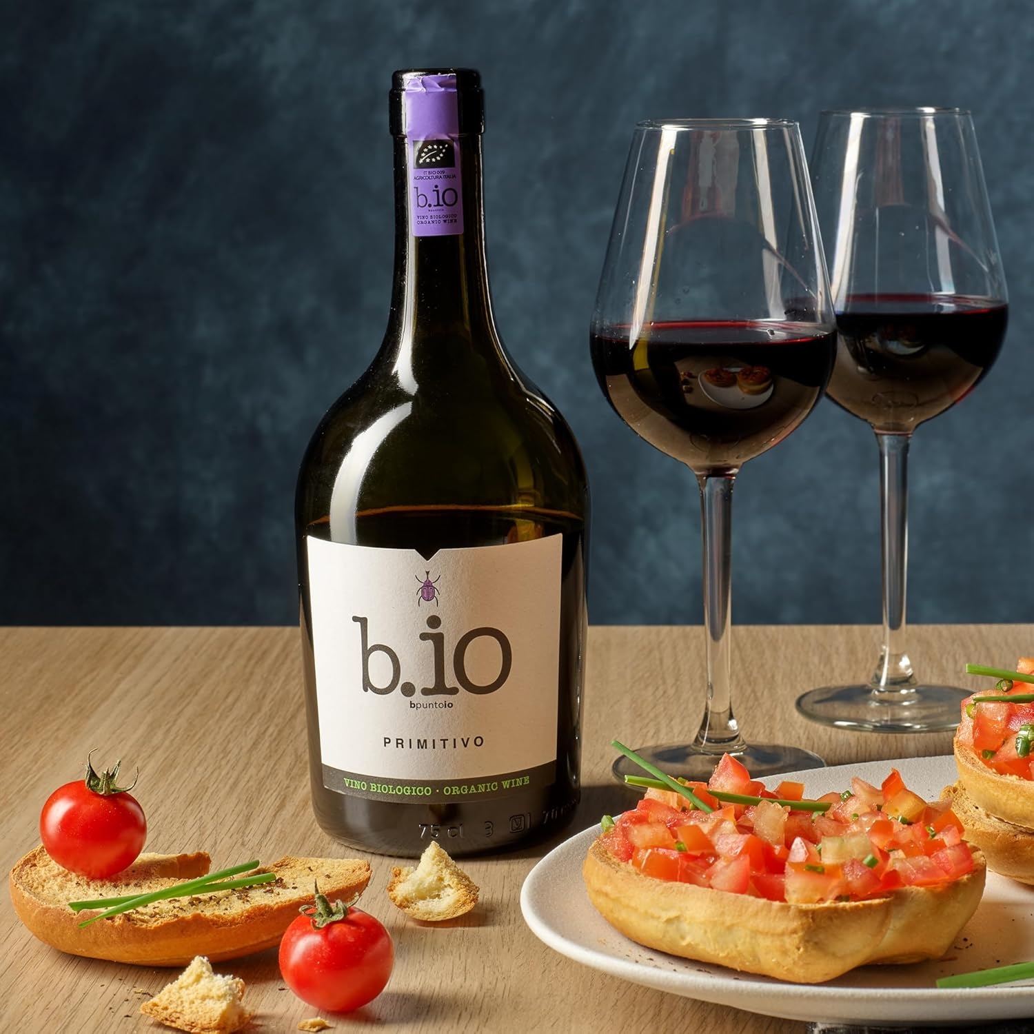 b.io bpuntoio Puglia Igp Primitivo vino biologico - immagine 4