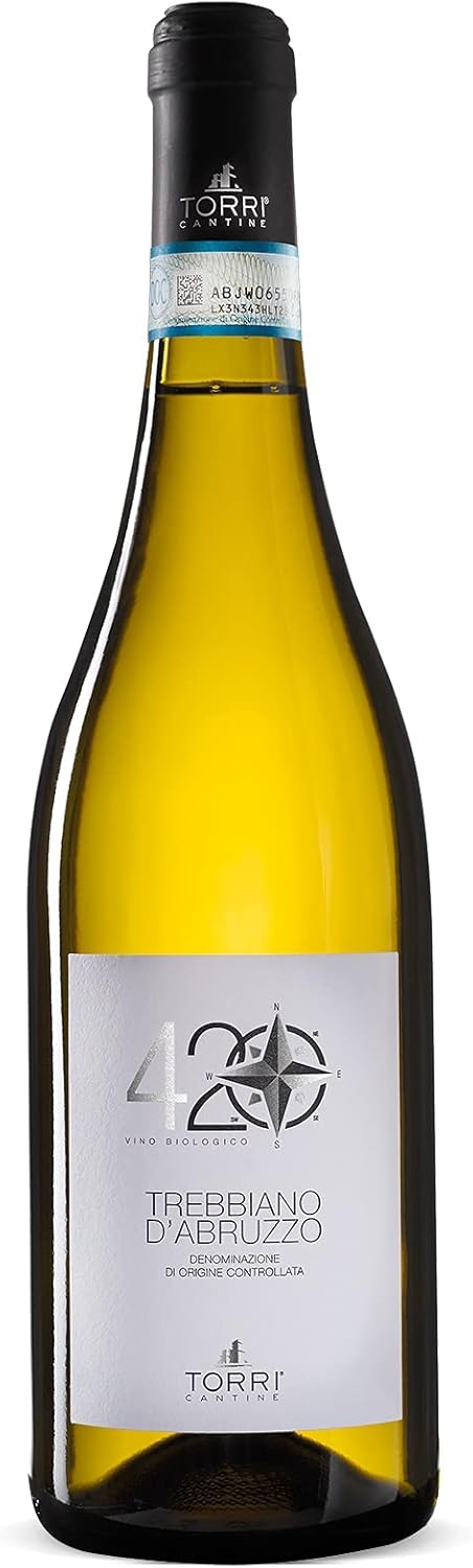 Vino bianco Torri Cantine 420 Trebbiano d'Abruzzo DOC Biologico