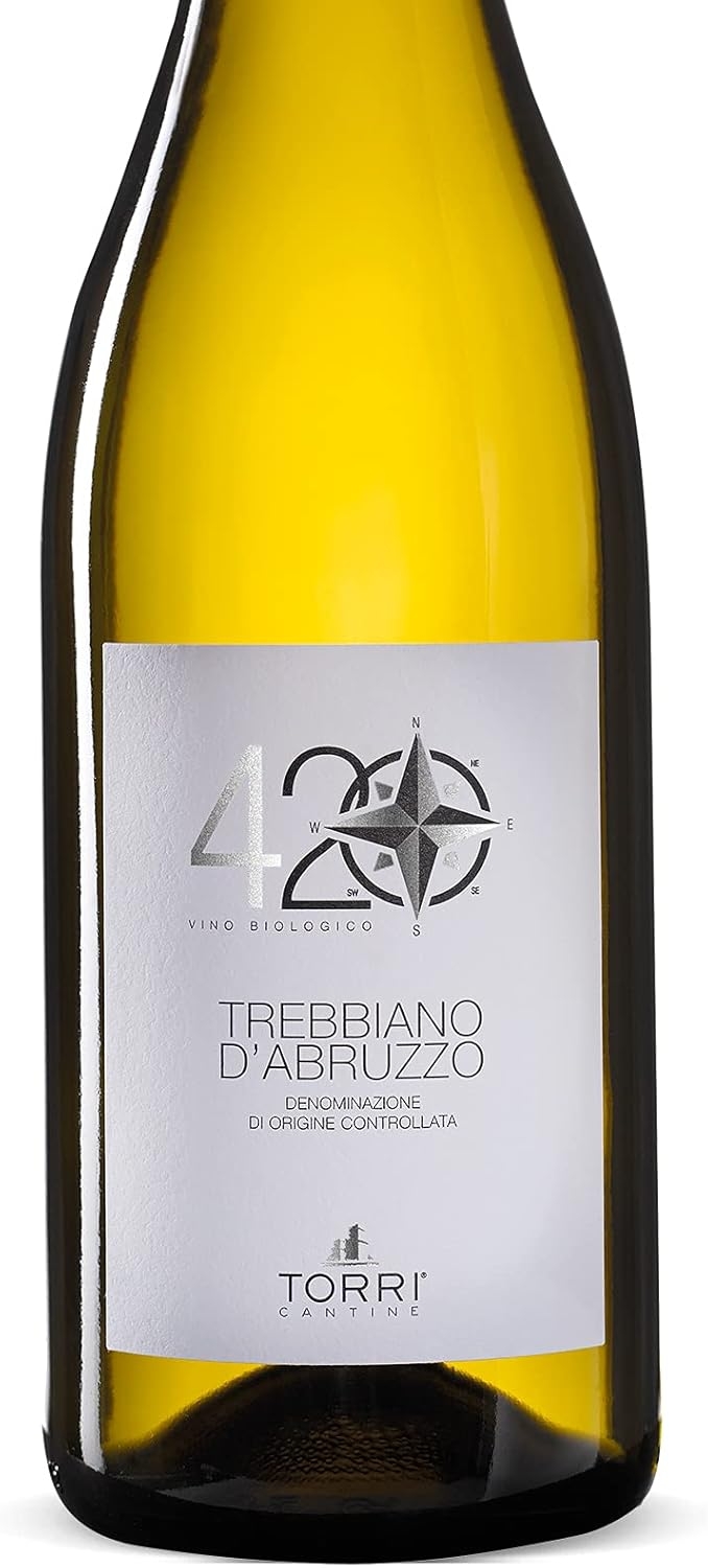 Vino bianco Torri Cantine 420 Trebbiano d'Abruzzo DOC Biologico - immagine 2