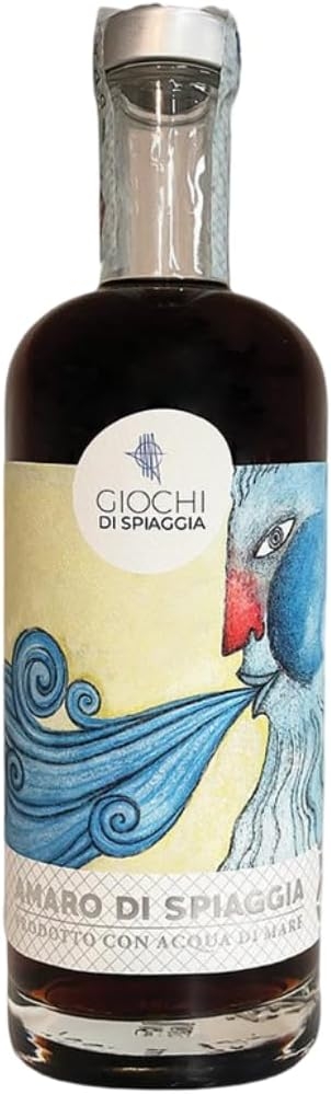 Amaro di Spiaggia – Opificio Nunquam | Liquore artigianale con alcool biologico, acqua di mare distillata e botaniche della costa mediterranea (gemma di pino, mirto, erica) | Formato 700 ml – 30% Vol.