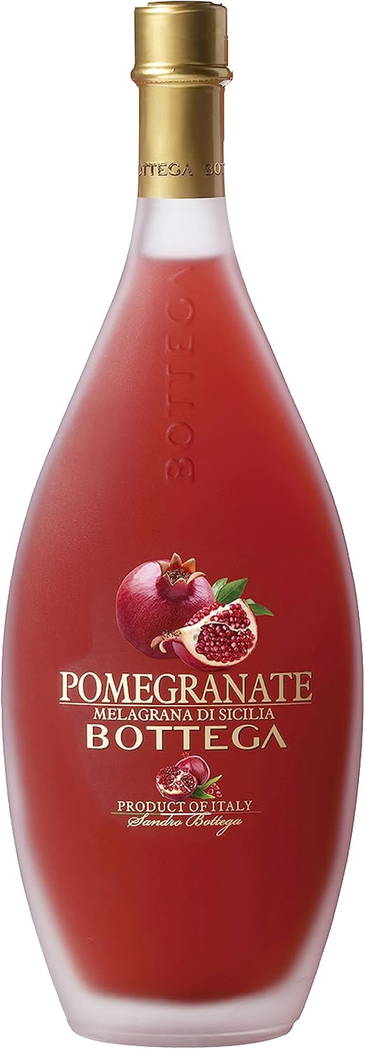 B BOTTEGA S.P.A Pomegranate Liquore Vegan alla Melagrana di Sicilia - 500ml