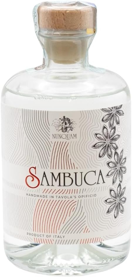 Sambuca Opificio Nunquam – Liquore artigianale all’Anice – Solo ingredienti naturali in alcool Biologico | Produzione toscana. Ml. 500