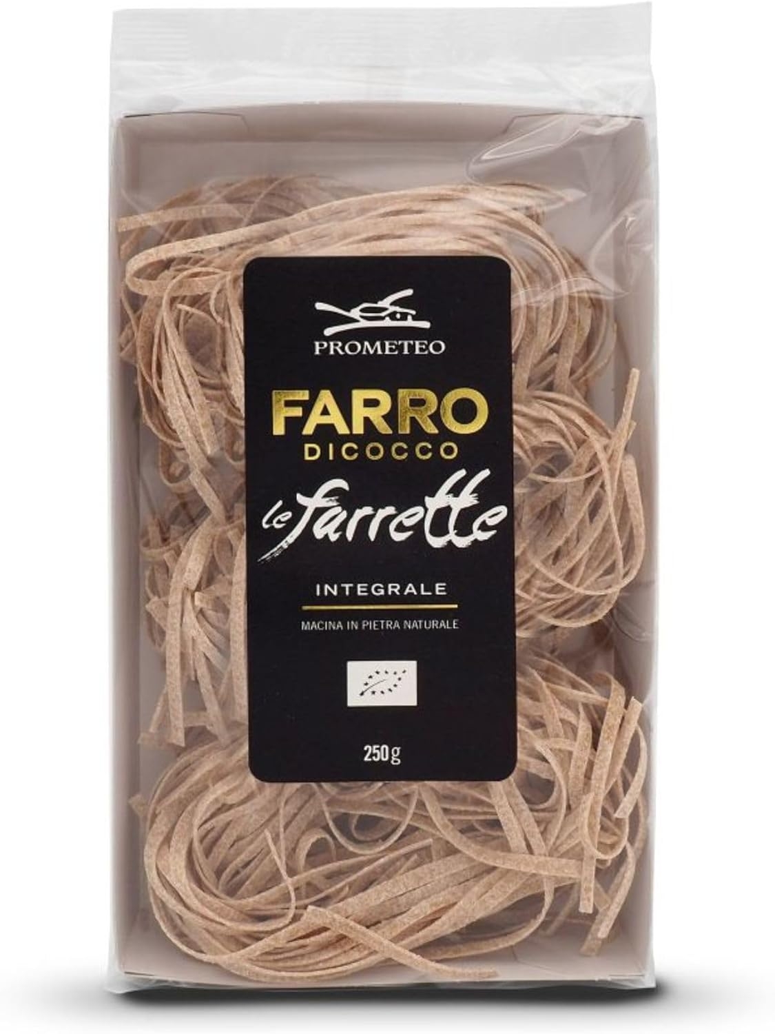 Prometeo, Tagliatelle nido integrali di farro "le farrette" bio, 250g