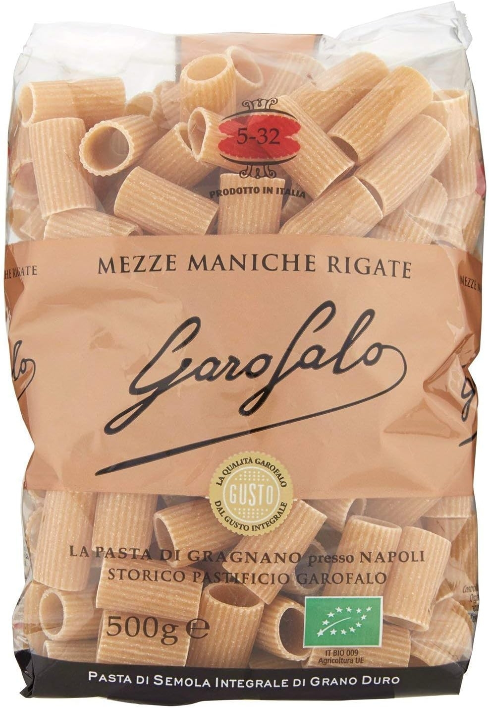 Special BOX - Pasta Integrale Biologica - SPAGHETTI CHITARRA 5-43 (1Kg) + MEZZE MANICHE RIGATE 5-32 (1Kg) - immagine 2