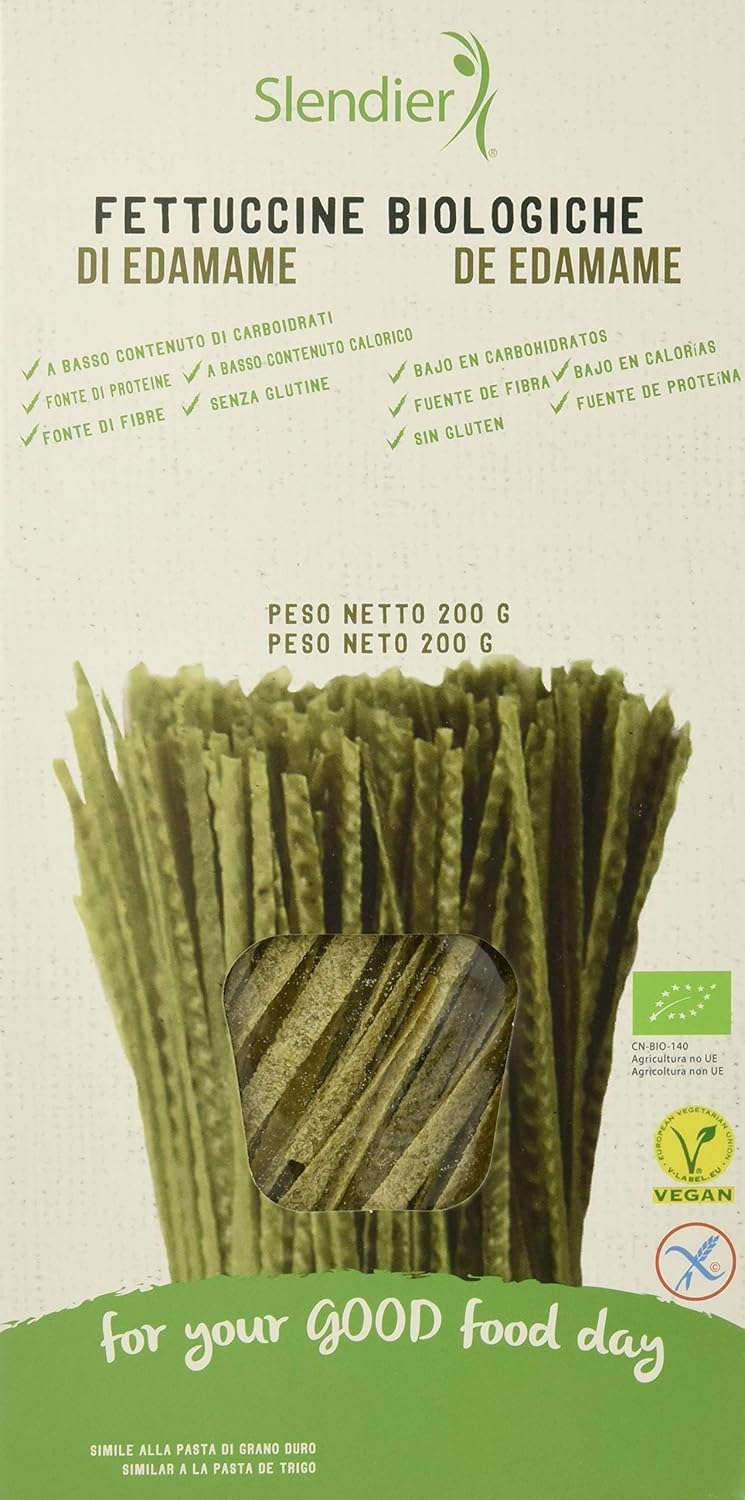Slendier Fettuccine Biologiche Di Edamame